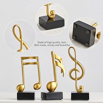 MUSICAL FIBER ORNAMENTS