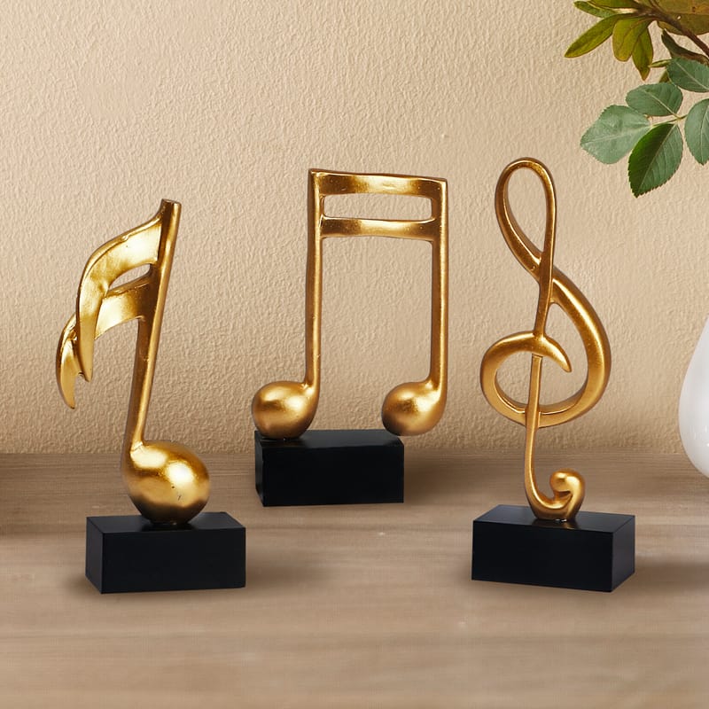 MUSICAL FIBER ORNAMENTS