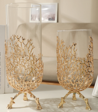 FLOWER GLASS VASE