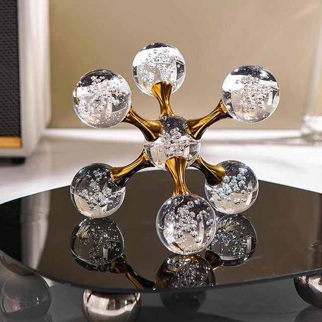 CRYSTAL MOLECULAR ORNAMENT