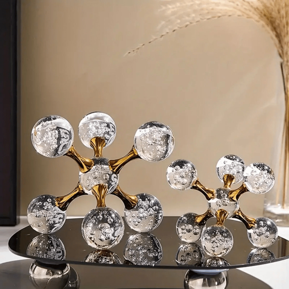 CRYSTAL MOLECULAR ORNAMENT