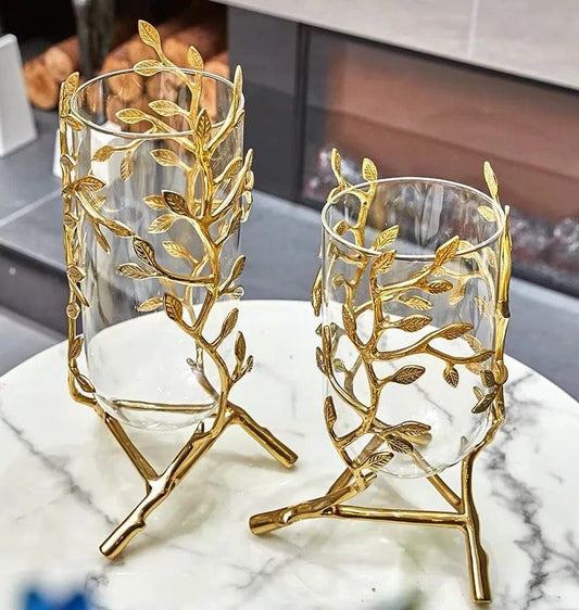 FLOWER GLASS VASE