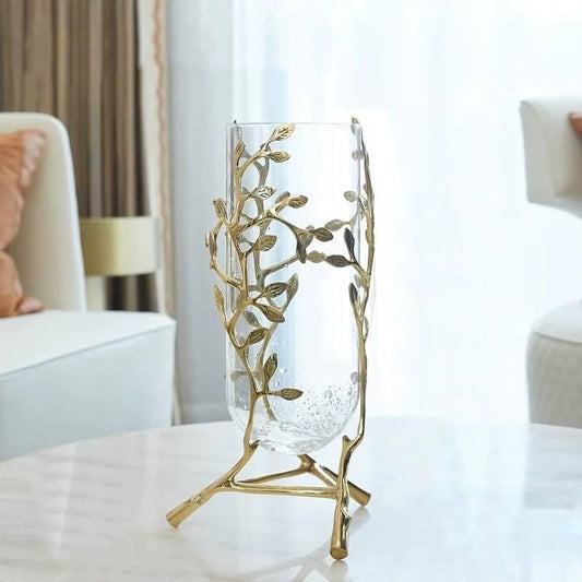 FLOWER GLASS VASE